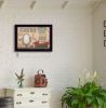 Black Framed "Country Bath" By Pam Britton