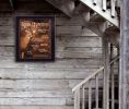 Black Framed "Joy of Hunting deer" by Lori Deiter