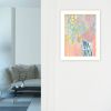White Framed "Maybe She's a Wildflower" by Kait Roberts