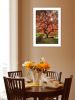 White Framed "First Colors of Fall II" by Moises Levy