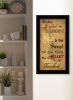 Black Framed "Sound of the Soul" by Billy Jacobs