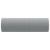 Throw Pillows 2 pcs Light Gray 5.9" x 19.7" Fabric