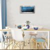 Love Quote Wall Art Blue and Grey Canvas Prints for Home