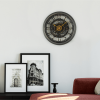 Mainstays 11.5" Oil Rubbed Bronze Cutout Gear Industrial Clock