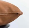 Throw Pillow Set 6, 18x18 Vegan leather, Modern Accent Covers