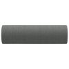 Throw Pillows 2 pcs Dark Gray 5.9"x19.7" Fabric
