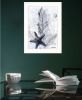 White Framed "Ocean Collection 4" By Stellar Design Studio