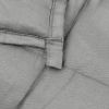Weighted Blanket Gray 86.6"x94.5"24.3 lb Fabric