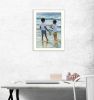 White Framed "Ocean Discoveries" By Georgia Janisse