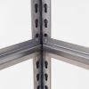 Gray 5 Tier Heavy Duty Metal Shelving Unit 72H X 47W X 23D