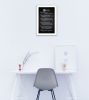 White Framed "Believe" By Trendy Decor4U