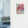 White Frame "Blooming in the Window Sill" by Kait Roberts
