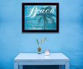 Black Framed "Beach - Take Me There" By Cindy Jacobs