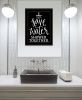 Black Framed "Shower Together" by Fearfully Made Creations