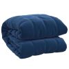 Weighted Blanket Blue 86.6" x 90.6" 24.3 lb Fabric