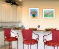 White Framed "Flower field/Bouquet" 2 pc ,by Kait Roberts