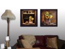 Black Framed "Sunny Windows" 2-Piece by Robin-Lee Vieira