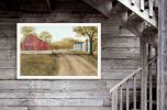 White Framed "Summer in the Country" by Billy Jacobs
