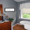 Black Framed "No Selfies in the Bathroom" by Lori Deiter