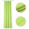Green Glow Outdoor Patio Curtain 54"w x 84"l ,4 pcs