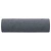 Throw Pillows 2 pcs Dark Gray Velvet 5.9" x 19.7"