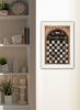 White Framed "Woolsey Board Game" by Pam Britton