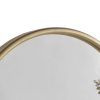 Gold Madison Park Arched Metal Floral Mirror 15" x 25"