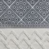Ink & Ivy Cotton Printed Curtain Panel w/ Chenille detail & lining