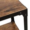 Black Charm 3 Shelf Mobile Kitchen Serving Cart