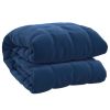 Weighted Blanket Blue 86.6" x 90.6" 33.1 lb Fabric