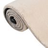 Washable Rug Soft Fluffy Short Pile 63" x 90.6" Anti Slip Beige