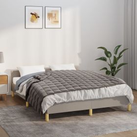 Weighted Blanket Gray 53.9" x 78.7" 22 lb Fabric