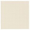 Weighted Blanket Light Cream 78.7"x78.7" 19.8 lb Fabric