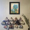 Black Framed "Paris Blue II" By Ed Wargo, Printed Wall Art