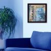 Black Framed "Yoga Series - Namaste" By Debbie DeWitt