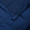 Weighted Blanket Blue 86.6" x 90.6" 33.1 lb Fabric