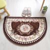 European Style Semicircle Entrance Absorbent Non-slip door mat