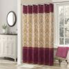 Muwago Luxury Royal Scroll Style Colorful Shower Curtain