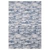 Milano Washable Nautical Navy Blue Woven Area Rug, 13' x 10'