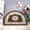 European Style Semicircle Entrance Absorbent Non-slip door mat