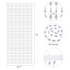 Crystal Beaded Acrylic String Curtain for Doorway 35.5" x 79"