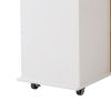 Kitchen Island w/ 2 Doors, 3 Drawer, Spice Rack, Towel Rack