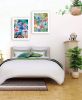 White "Succulents Paradise & Tropical Flowers" by Stellar Design