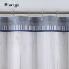 Muwago Luxury Lighthouse Pattern Shower Curtain Stain Proof