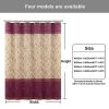 Muwago Luxury Royal Scroll Style Colorful Shower Curtain