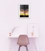 White Framed "Passion" By Trendy Decor4U, Printed Wall Art