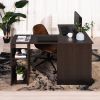 L-Shape Corner Computer Desk with 2 Shelves,39.4"w x 47.2"d
